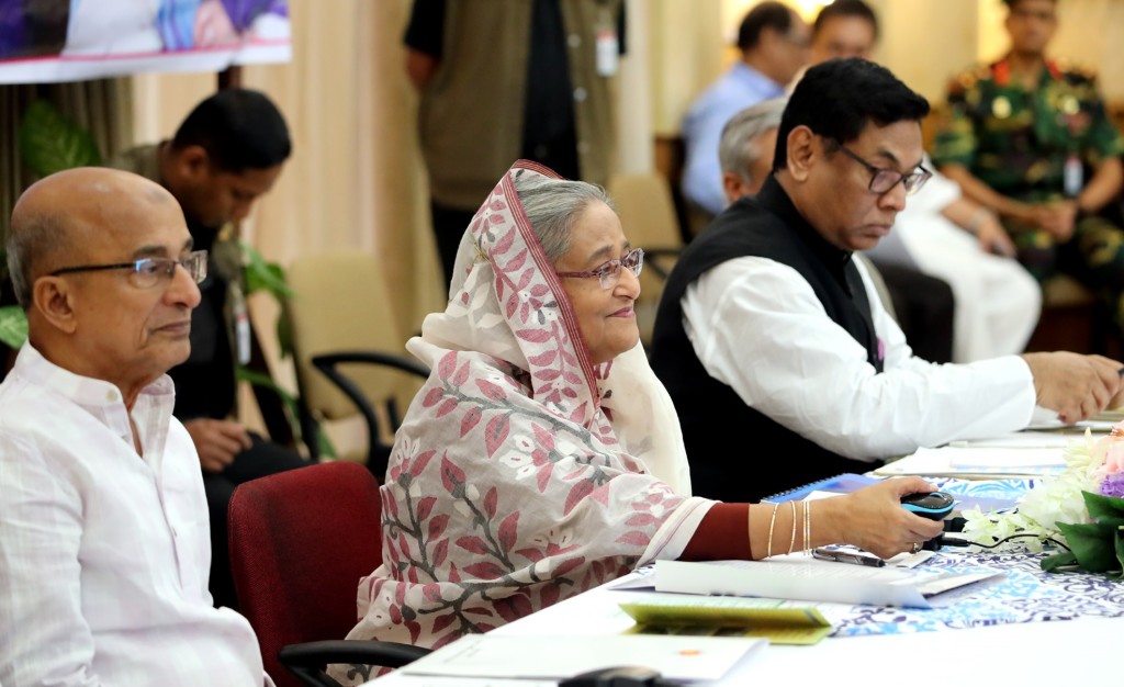 PM inaugurates four power plants energy bangla