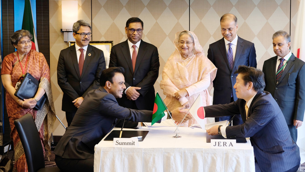 Summit-Jera-MoU Tokyo energy bangla
